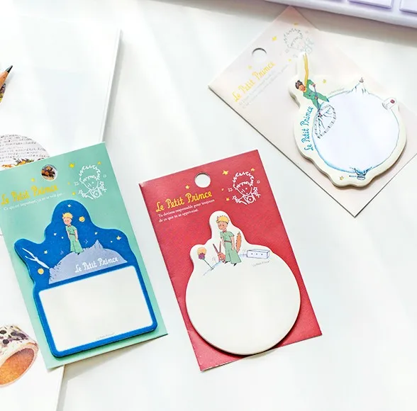 Cute Kawaii 30 Sheets Memo Pad Sticky Notes The Creative Little Prince Decoration Notepad School Office Supplies | Канцтовары для