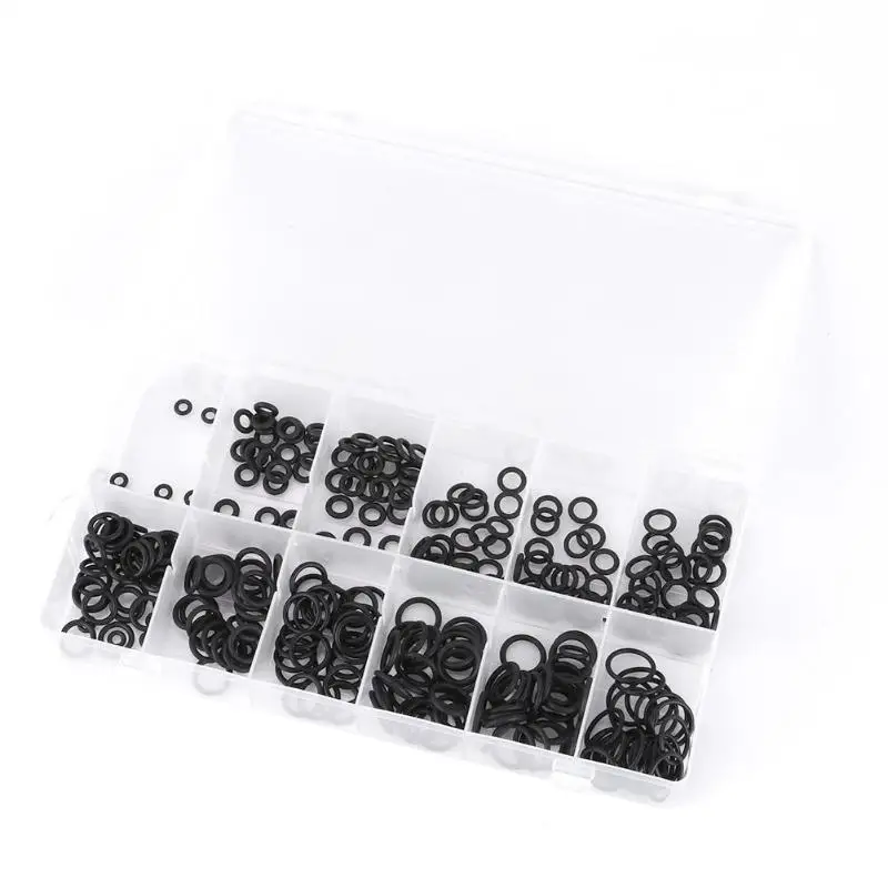 141/300/419 Pcs Sealing Rubber O Ring Assortment Washer Gasket Kit with Plastic Box support Drop Shipping
