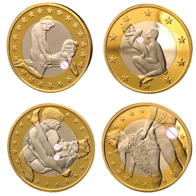 Y Coins 4pcs Lot Special Offer Euros Gold Plated Y Coins 4pcs Lot Special Offer Euros Gold Plated German Challenge Art Copy