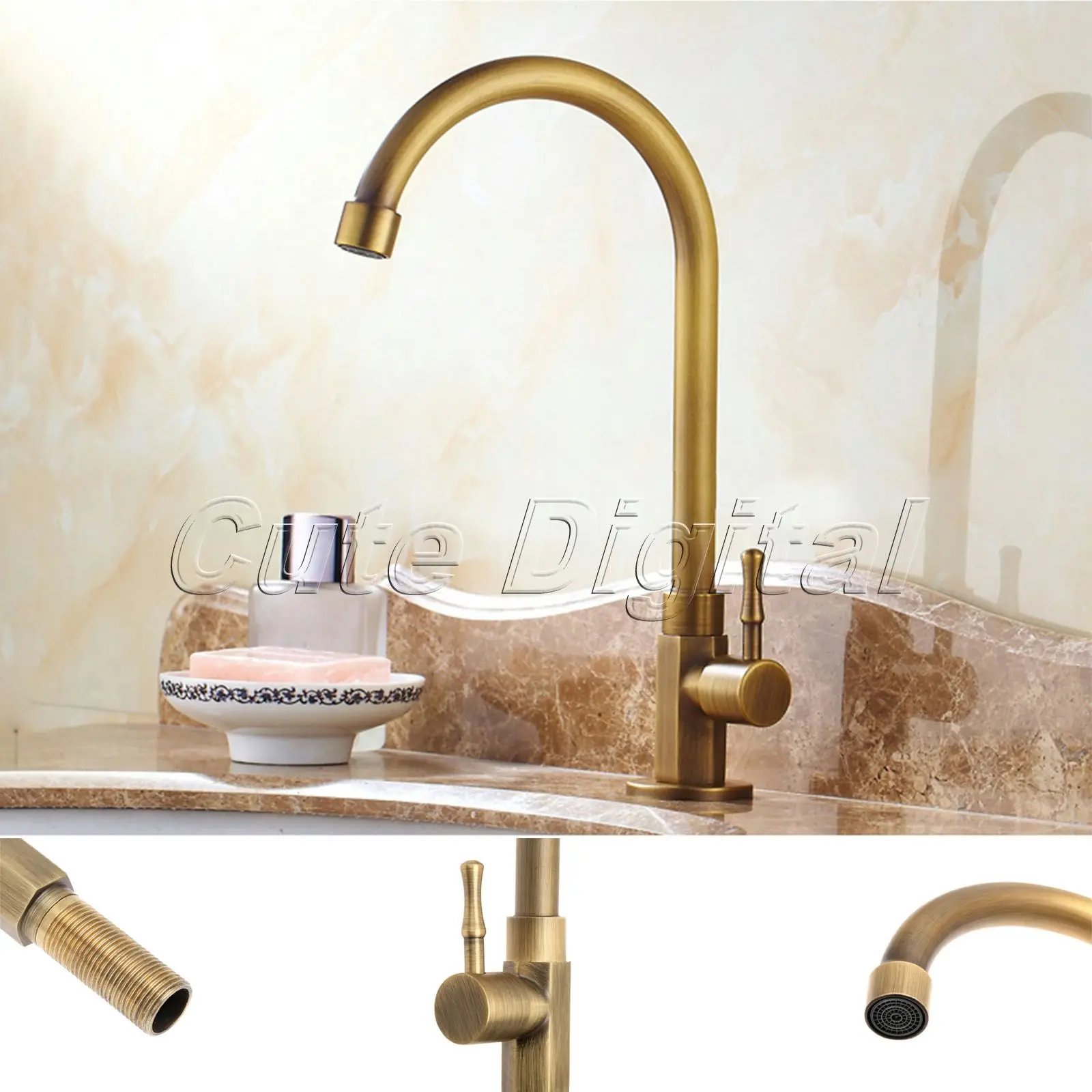 Brushed Brass Faucet Redglassess