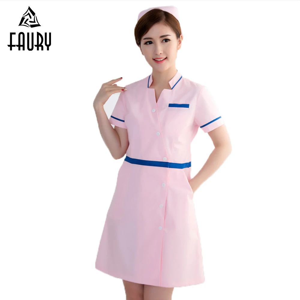 

Medical Uniforms Nurse Uniforms Hospital Medical Surgery Dental Clinic Beauty Salon Pharmacy Women Work Wear Lab Coat