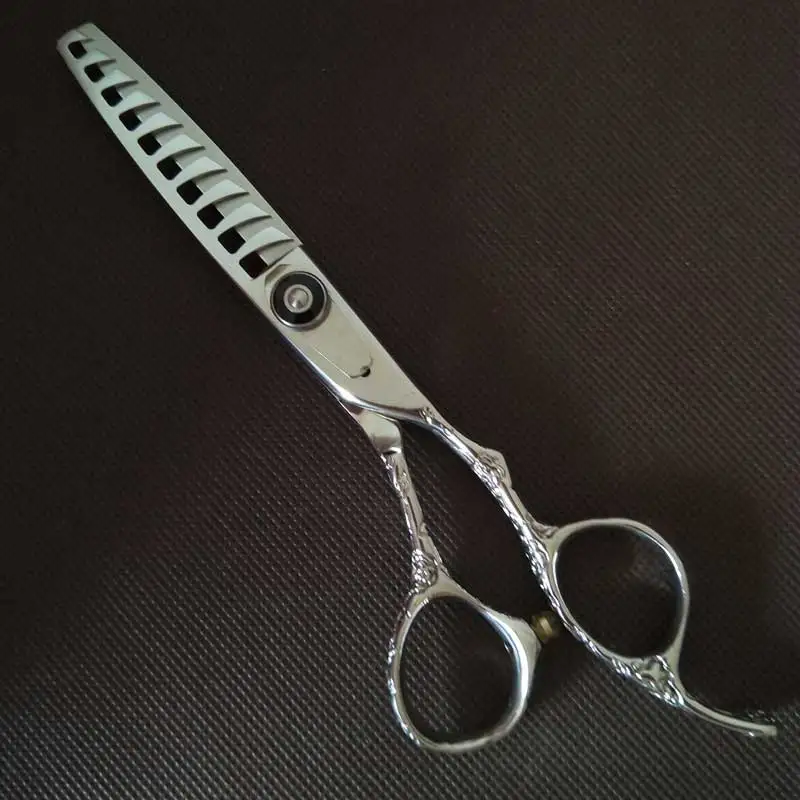 free case! 10 teeth / 35 teeth texturizing & thinning scissors 6"Japan