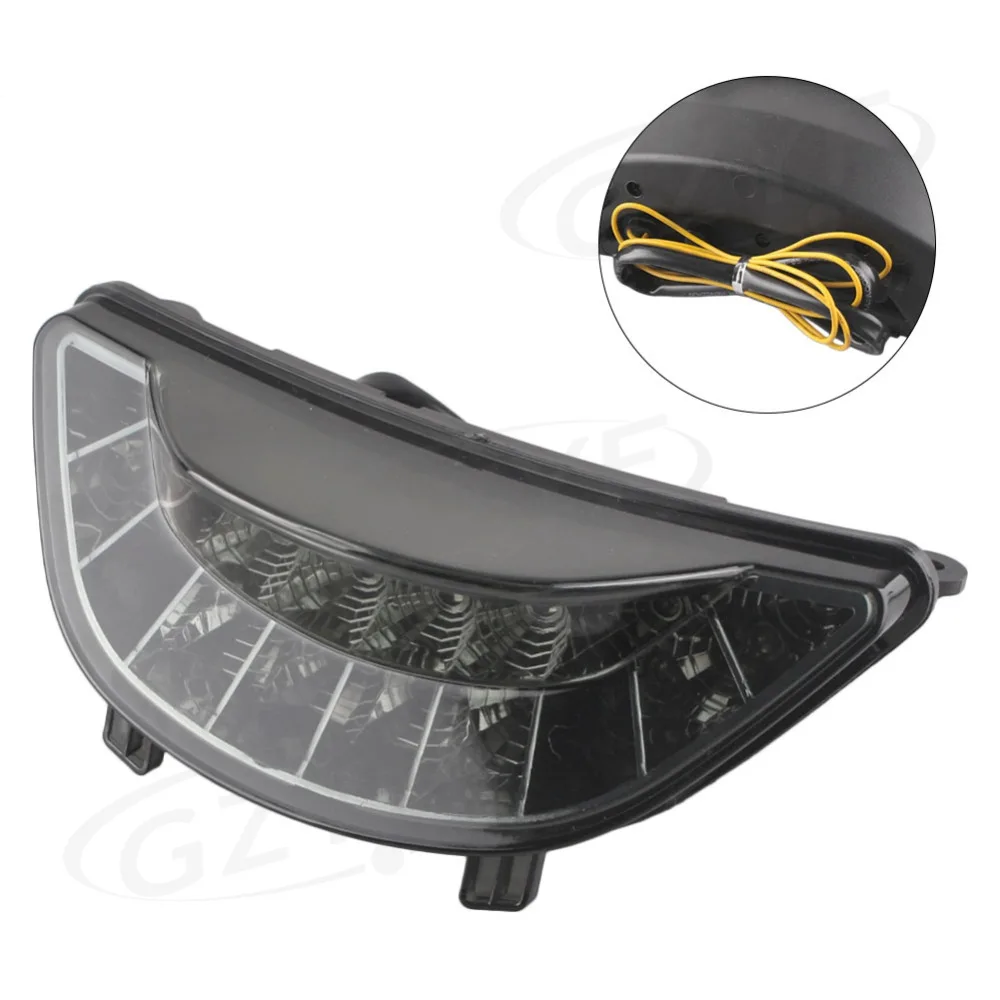 Для Yamaha vmax 1700 2009 2010 2011 2012 2013 мотоциклетные встроенные светодиодные Задний фонарь поворота сигнал поворота Фонарь Дыма