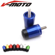 Аксессуары для мотоциклов 7/8 ''22 мм ручки Ручка Бар Кепки конец Вилки для SUZUKI GSX-S750 GSX S750 GSXS750 2011