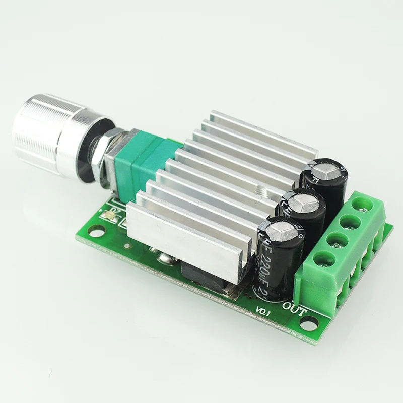 

PWM DC motor governor 12V24V10A high-power DC controller speed regulating and adjusting switch