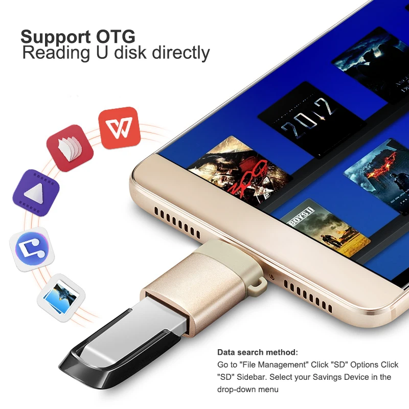 USB OTG Type C/Type C адаптер 3 0 конвертер для Samsung Galaxy S9 Hauwei P20 MacBook серии Micro usb c