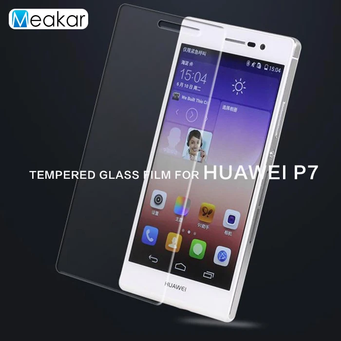 2.5D 9H защита экрана 5.0для Huawei Ascend P7 закаленная Защитная стеклянная пленка для Phone |