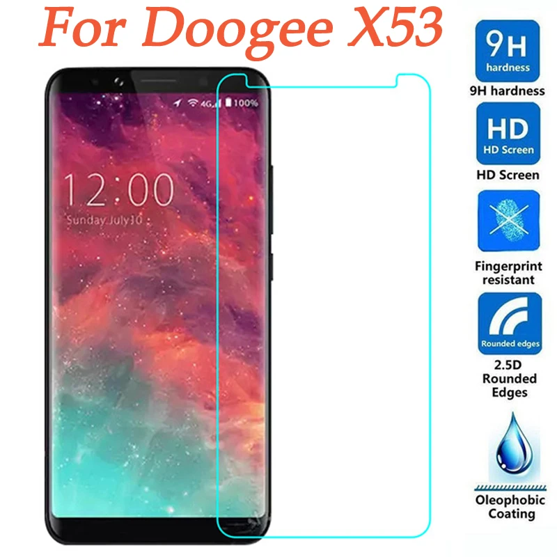 2.5D Закаленное стекло Для Doogee X53 защитная пленка 9H Взрывозащищенный ЖК-экран
