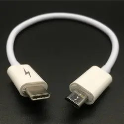 Usb-USB-C штекер USB 2,0 Micro B Мужской кабель OTG USB 3,1 Тип C конвертер для Android мобильного телефона OTG