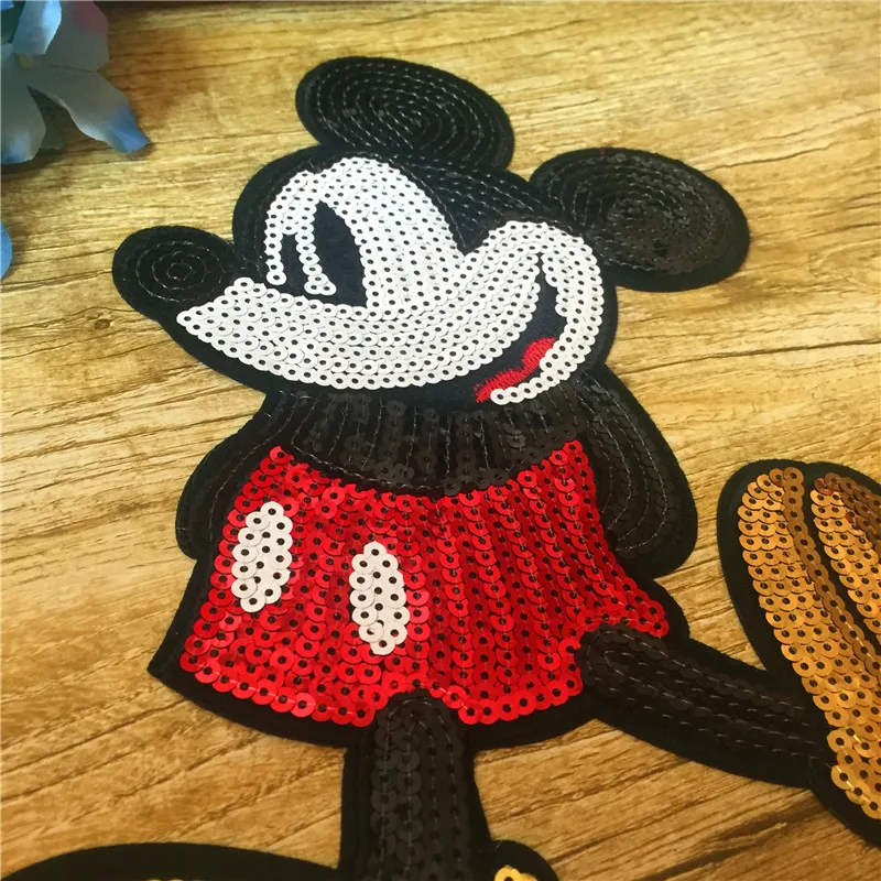 New-Arrival-Iron-on-Patch-1pc-Mickey-For-Women-Clothes-Custom-Cartoon-Big-Patch-Animal-For (3)