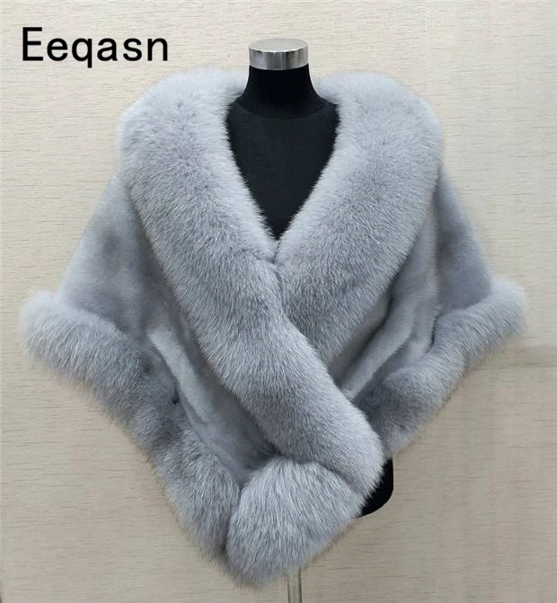 Fur Faux Bridal Shawl (5)