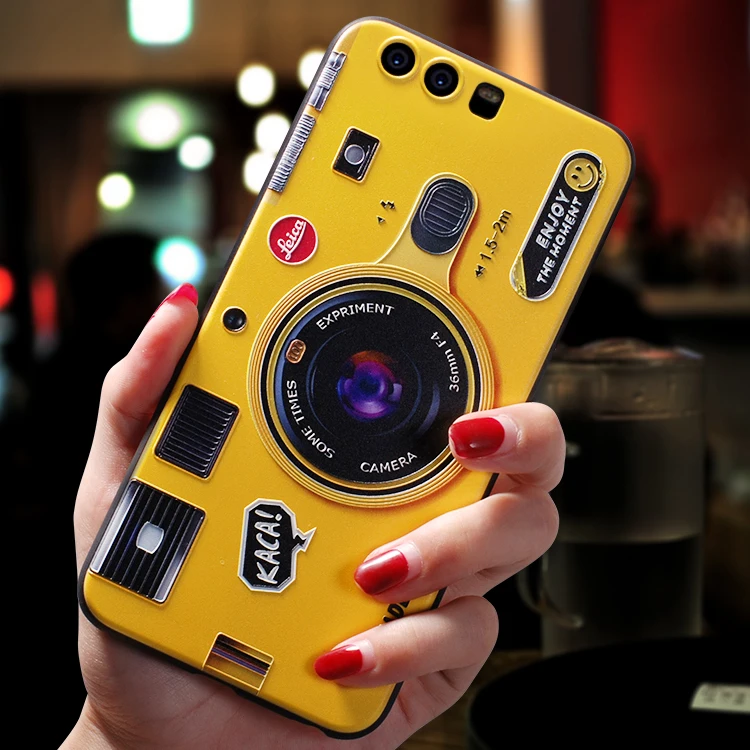 Чехол для Huawei p20 P30 с 3D тиснением чехол Pro высокого качества p9 P10 Plus Mate 20 x nova 3 4 4e 3d