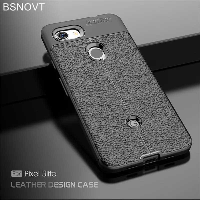 

For Cover Google Pixel 3 Lite Case Silicone PU Leather Shockproof Phone Cover For Google Pixel 3 Lite Bumper Phone Case