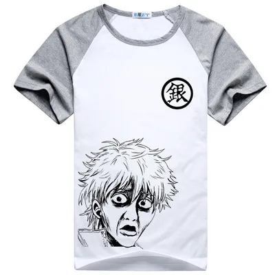 Gintama Sakata Gintoki Funny Face T-Shirts