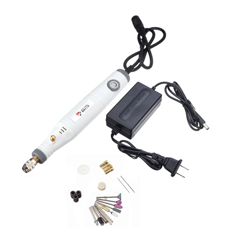 

18V Electric Polisher Rotary Tool Mini Drill Set Hand Grinder Sander Craft Engraving Dremel Tool With Grinding Accessories Set