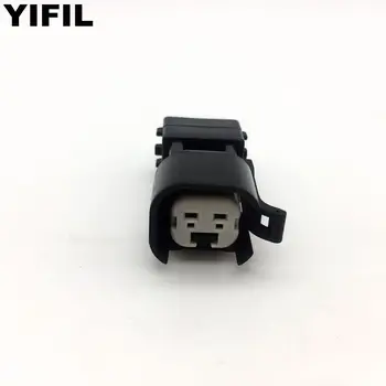 

100pcs/lot 2 Pin/Way EV6 To OBD2 Auto Fuel Injector Connector Plug Socket Housing For Honda