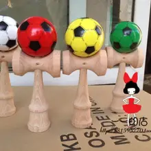 70 шт. профессиональные гоночные наконечники мяч футбольный мяч 4 цвета голова шар более трех от рукоятка кендама опционально