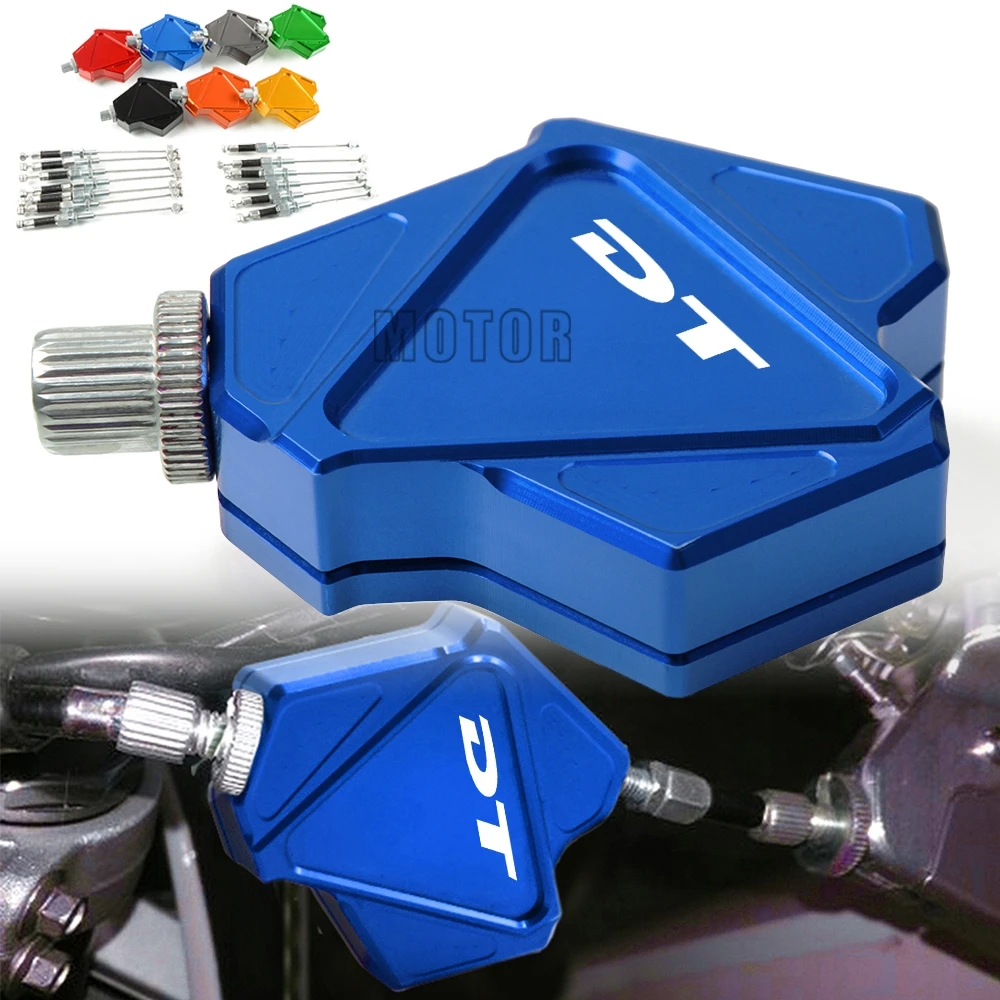 

For Yamaha DT125/DT200/DT230 LANZA Motorcycle CNC Motocross Dirt Bike Stunt Clutch Lever Easy Pull Cable System DT 125/200/230
