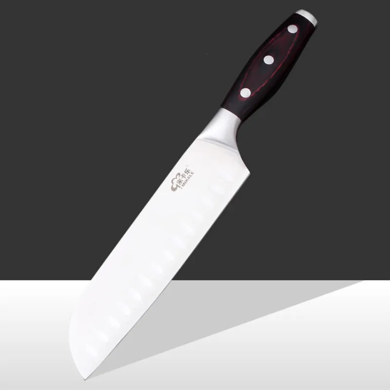 MISGAR Нержавеющая сталь Кухня Многоцелевой Набор ножей ломтерезка Santoku шеф-повар Ножи инструмент для очистки овощная Дыня Фрукты Ножи