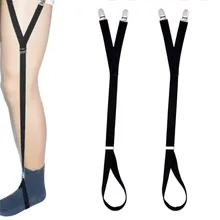 Y-образная Рубашка Остается подвязками эластичные регулируемые подтяжки держатели складывающийся водоотталкивающий ремень с сильными металлическими зажимами подтяжки для мужчин