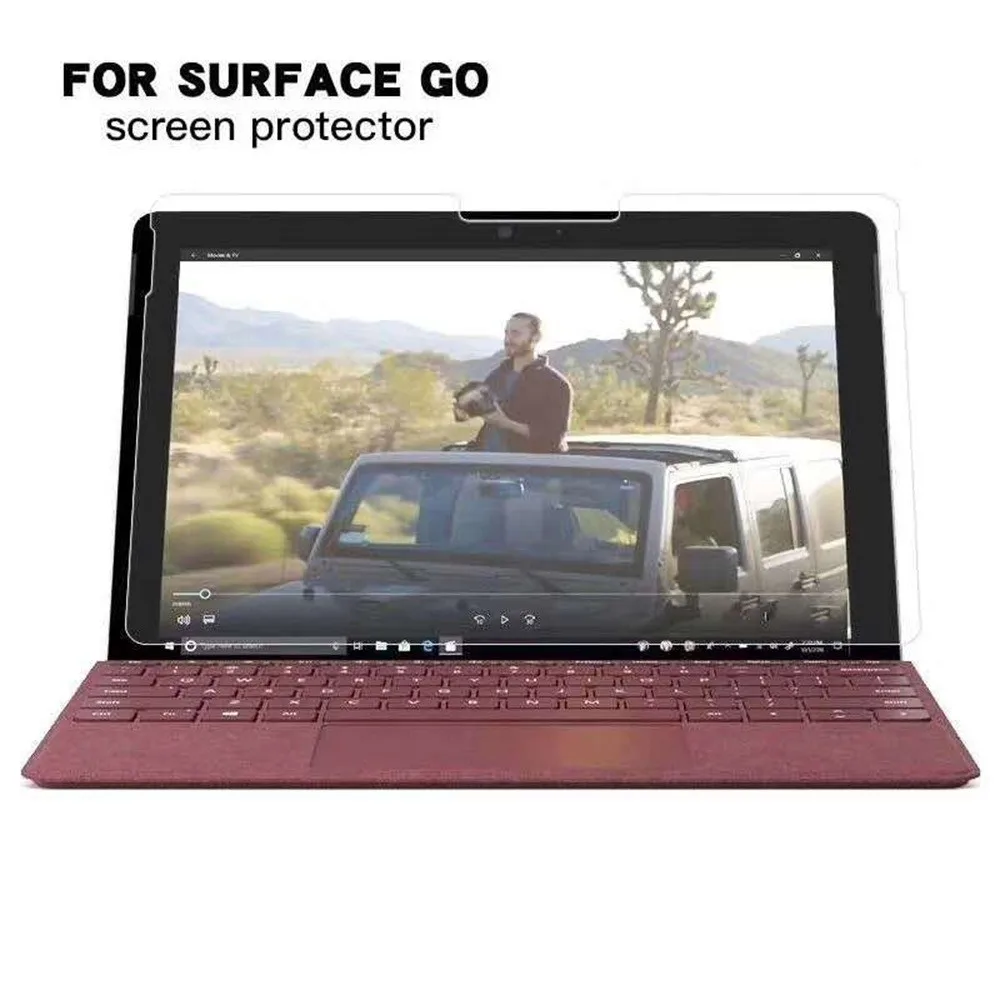 2 шт 9 H закаленное стекло для microsoft Surface Go 1" стальная пленка для планшета защита экрана упрочненная поверхность go ноутбук 10,1" Чехол