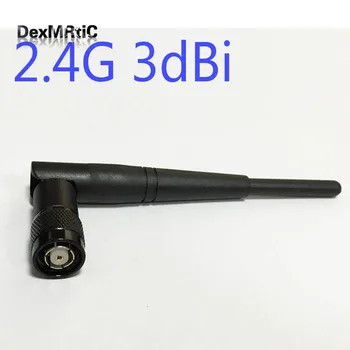 

1PC 2.4Ghz 3dbi antenna omni wifi aerial RP TNC male plug connector rubber duck