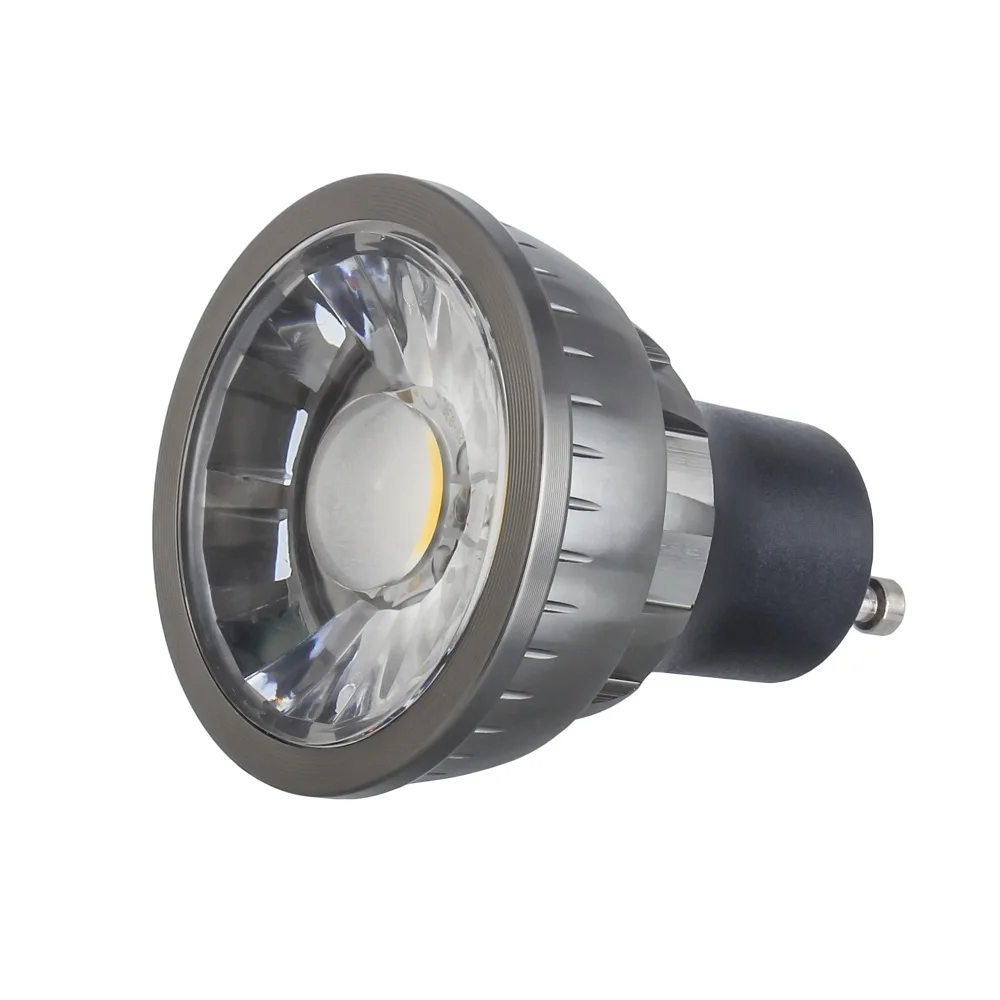 Высокая Мощность 5 Вт 7 9 с регулируемой яркостью (12 V) MR16 GU5.3 Светодиодный точечный