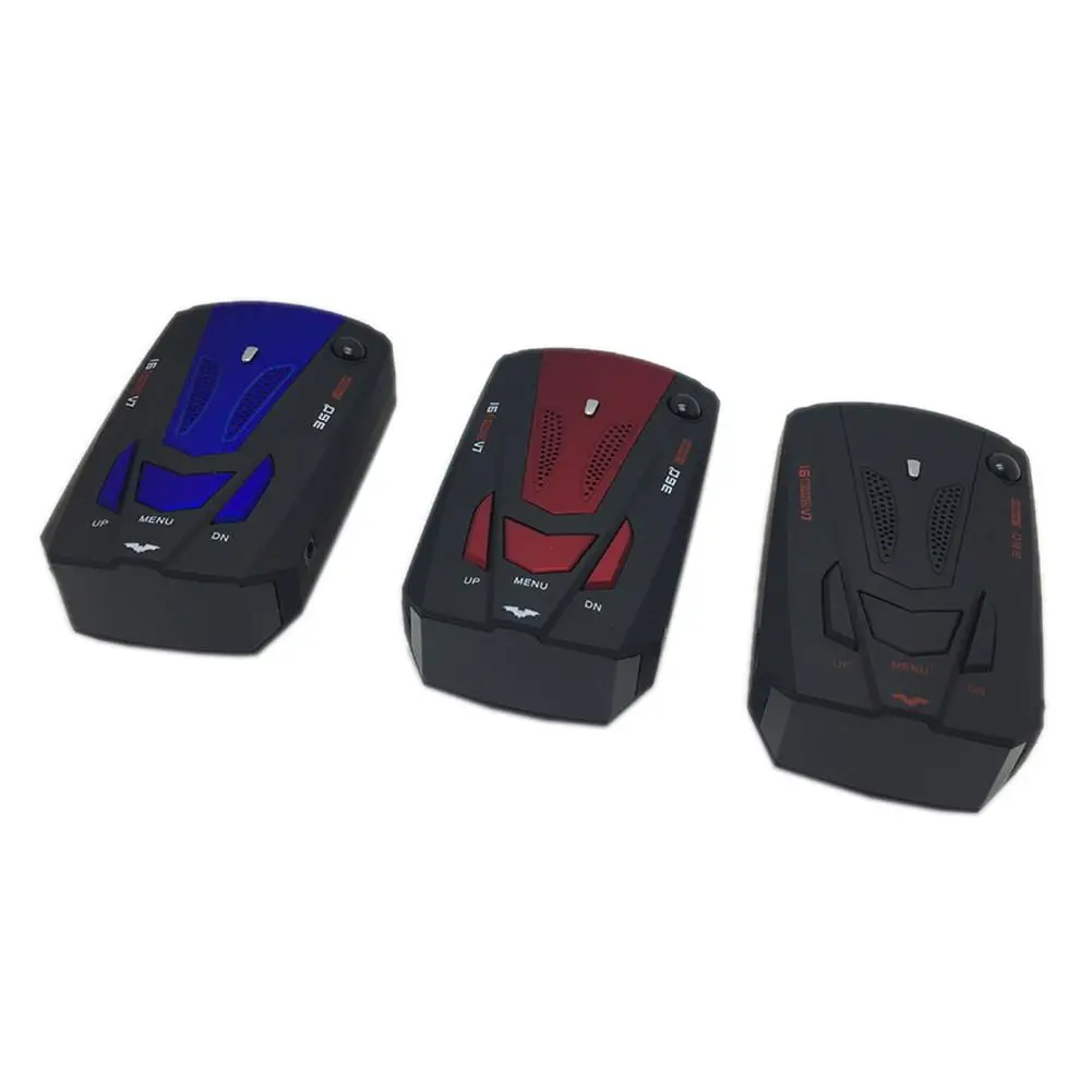 

Auto Car Anti Radar Detector for Vehicle V7 Speed Voice Alert Warning 16 Band LED Display Detector English/Russian