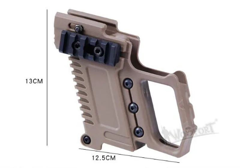 Тактический Комплект для страйкбола пистолета карбина крепление Glock CS G17 18 19