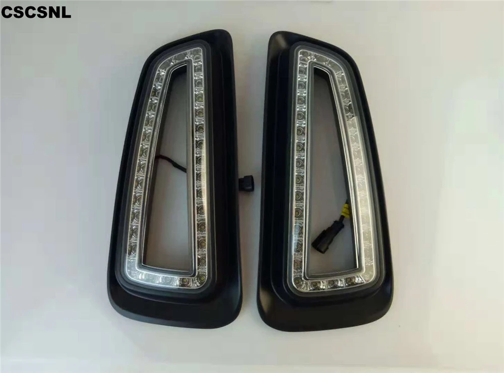 CSCSNL 2PCS For Ford Raptor F150 2010 2011 2012 2013 LED DRL Daytime Running Lights Daylight car lights fog lights