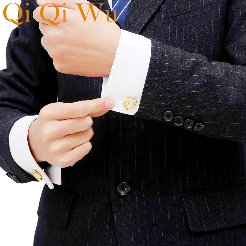 Classic Luxury Peltate Cufflinks Men's 