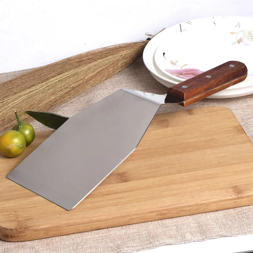 Pizza-Shovel-Cheese-Cutter-Cake-Smoother-Fried-Egg-Spatula-Beefsteak-shovel-Hamburger-Turner-Stainless-Steel-Blade (4)