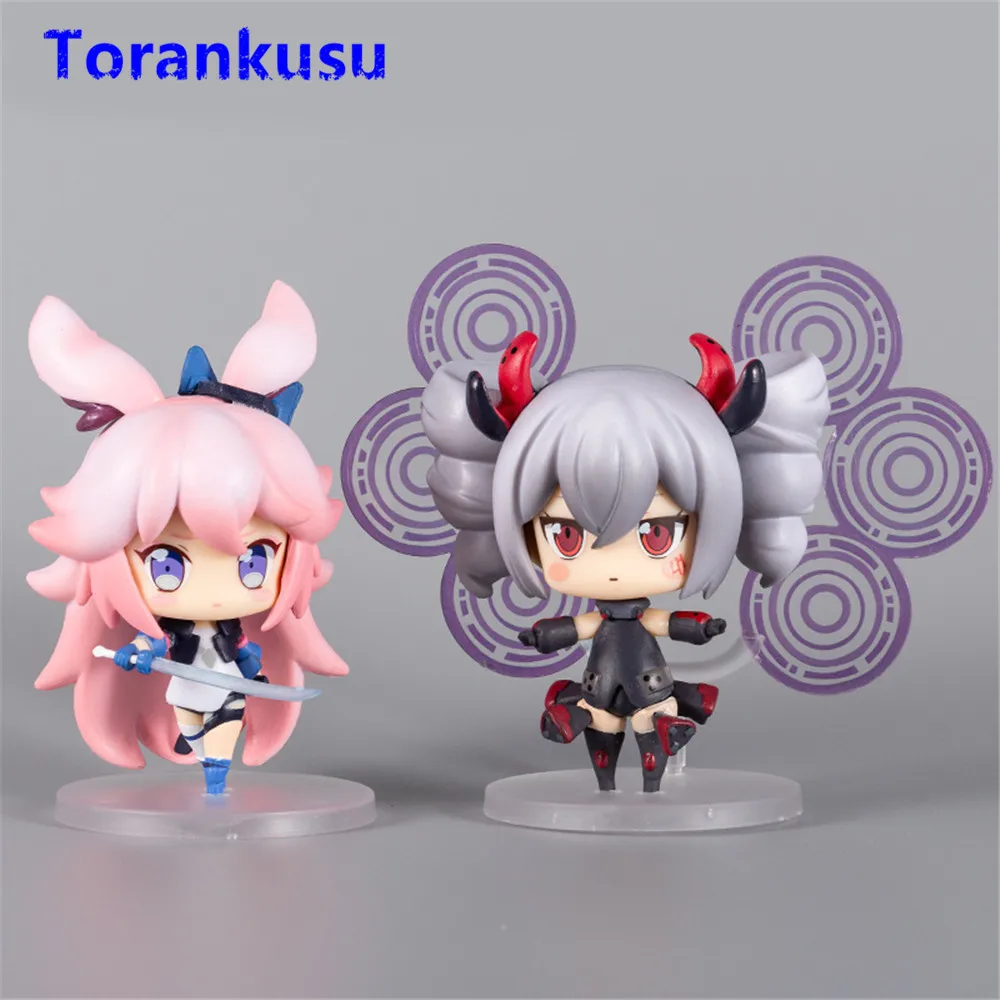 Экшн фигурка аниме ядерная эрозия Honkai Impact 3 Yae Sakura Bronya Bunny chik MmiHoYo игрушки для детей