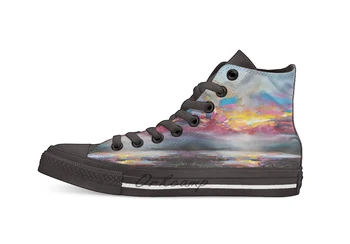 

Primary Sky Casual High Top Canvas shoes sneakers Light Walking Shoes