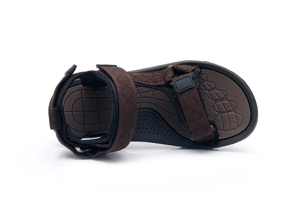 Apakowa Unisex Little Kid Boys Girls Summer Peep-Toe Beach Walking 3 Strap Sport Sandals Child Washable Quick Drying Water Shoes