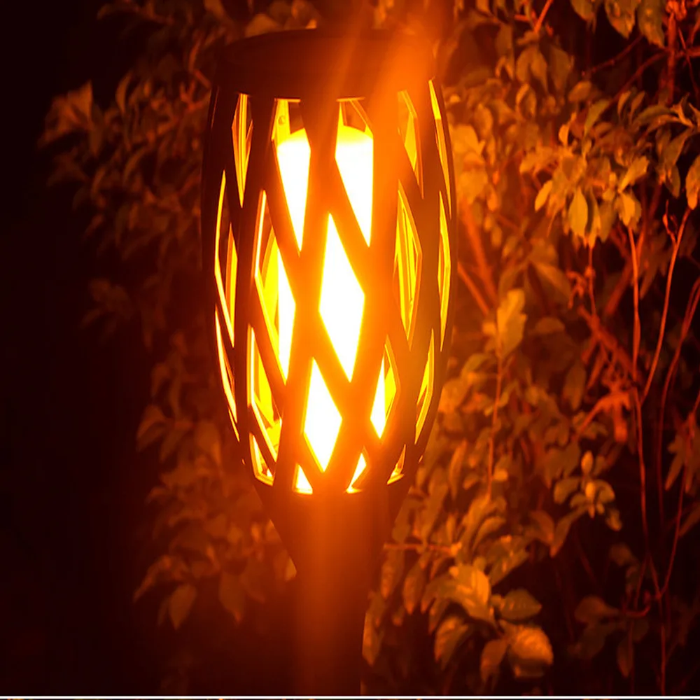 

Solar Light LED Simulation Torch Light Garden Placed Lawn Garden Landscape Decorative Light