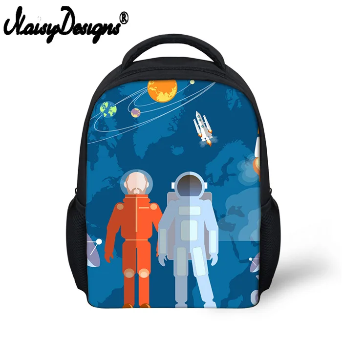 Модные детские школьные рюкзаки для девочек и мальчиков, с космическим рисунком, дизайн, студенческий детский школьный рюкзак, сумка Mochila Escolar - Цвет: 31x24x9cm