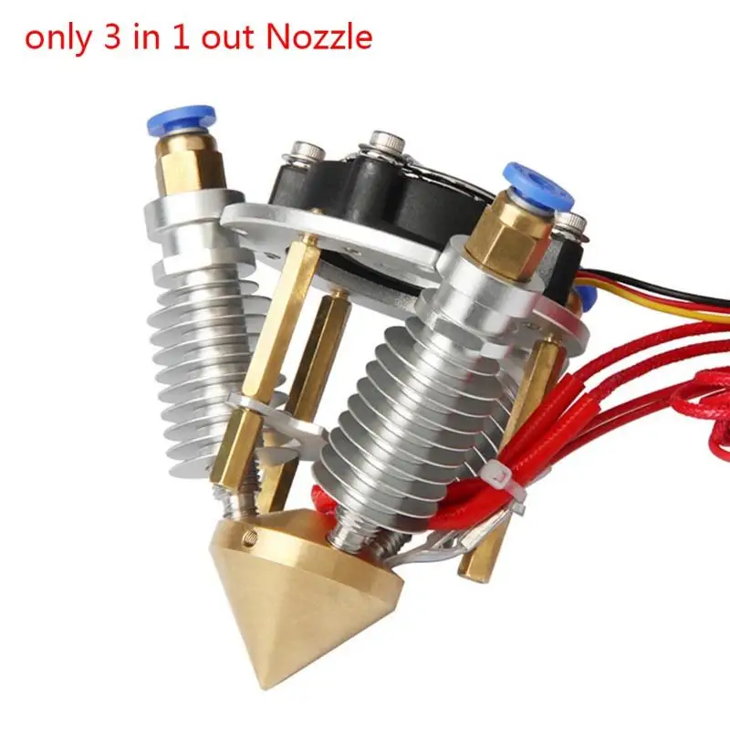 3 в 1 насадка для 3D принтера 0 4 мм 75 мм|3d hot end|1.75mm end3 in extruder |