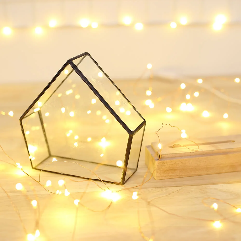 

Creative Fire Tree Simple Bedside Night Lamp Romantic Present Starlight Filled the Sky Bedroom Living Room LED Table Lights