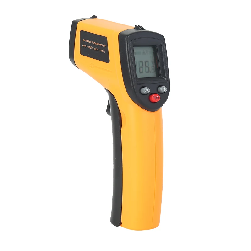 Newest LCD Display Digital Infrared Thermometer Professional Non contact Temperature Tester IR Temperature Laser Gun GM320