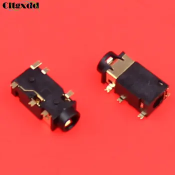

cltgxdd 5~50pcs 3.5mm Female Audio Connector 6 Pin SMT SMD Headphone earhone Jack Socket PJ-311D