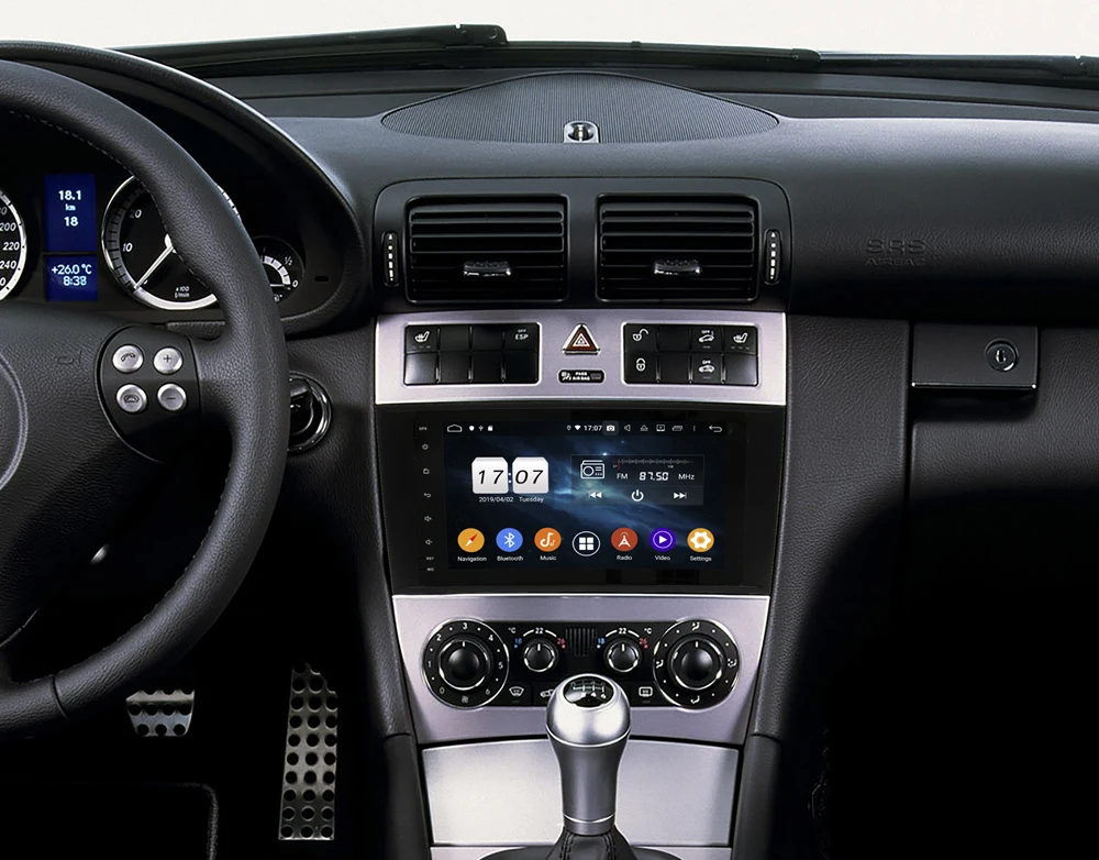 Owtosin автомобильный Радио мультимедийный видео плеер навигация gps Android 9,0 для Mercedes-Benz SLK Class R171 W171 c-класс W203 CL203