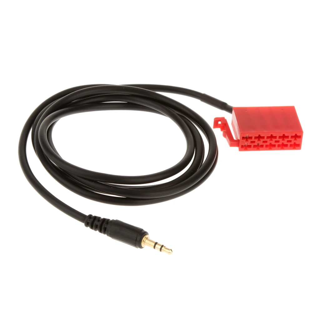 Aux Adapter Cable 10pin to 3.5mm Jack for Blaupunkt iPod iPhone Copper PVC The Perfect Sound