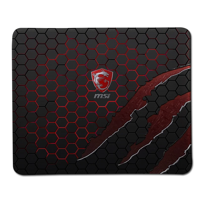 Hot Gaming MSI Logo Rubber Mouse Pad Notbook Computer Optical Stitched Edge Mousepad Gamer Speed Mice Play mat Hot Gaming MSI Logo Rubber Mouse Pad Notbook Computer Optical Stitched Edge Mousepad Gamer Speed Mice Play mat