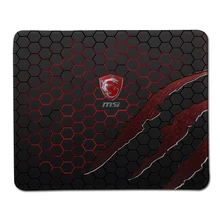 ร้อนเล่นเกมMSIโลโก้ยางแผ่นรองเมาส์คอมพิวเตอร์Notbookออปติคอลเย็บขอบMousepadนักเล่นเกมความเร็วหนูเล่น