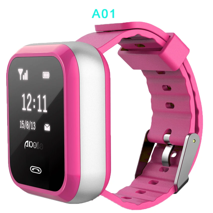 2017 GPS Tracking Watch-M01-GPS, WIFI, LBS location,SOS function, Geo-Fence, Two