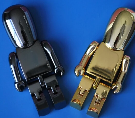 Высокая скорость 16 ГБ 32 64 Usb флэш накопитель 3 0 Металлический Робот Pendrive 512 карта