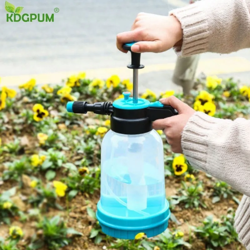 Gardening Pressure Water Spray Bottle Portable Garden Irrigation Plant Flower Watering Can Pump Pressure Sprayer Cleaning Tools