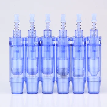 

10pieces 9 12 36 pin Square Nano Round Nano crtridges for dr pen A6 nano anti aging 1R 3R 5R micro-needles replacement tips