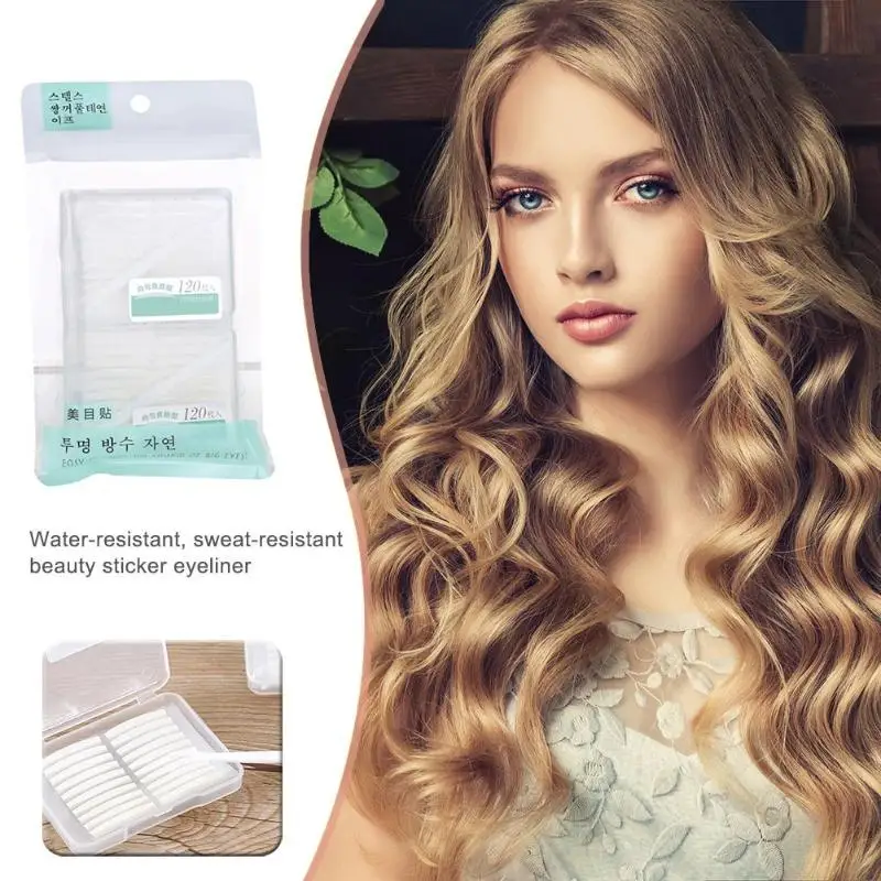 1 коробка веко наклейка Невидимый натуральный Тени для век водостойкий двухсторонний лента для век Красота Макияж глаз инструмент